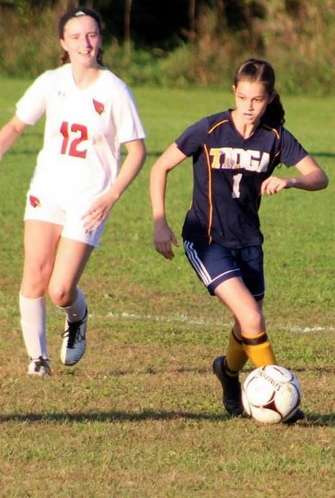 Napa Valley Prep Girls Soccer: Balanced Saints blank Eagles, 10-0